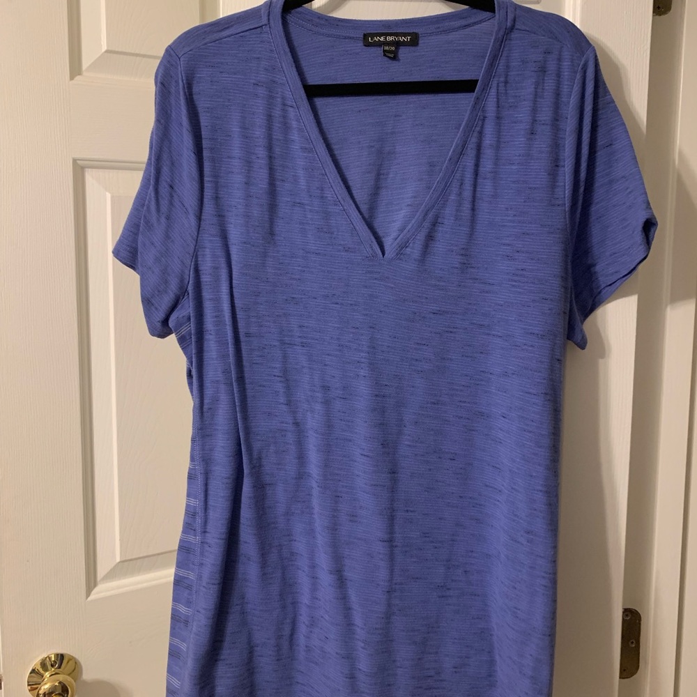 lane bryant vneck shirts